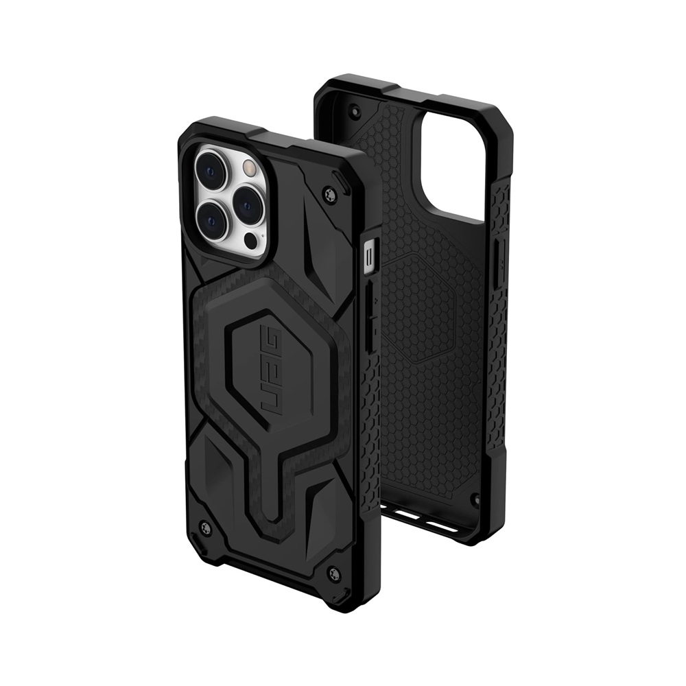 Caz UAG pentru iPhone 13 Pro Max cu MagSafe Monarch Pro, negru