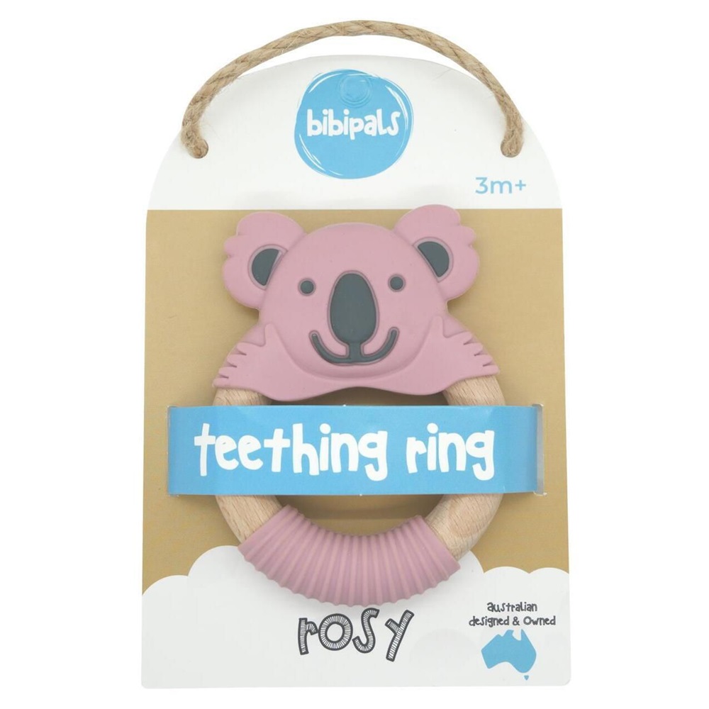 Bibipals Teething Koala, Roz și Charcoal