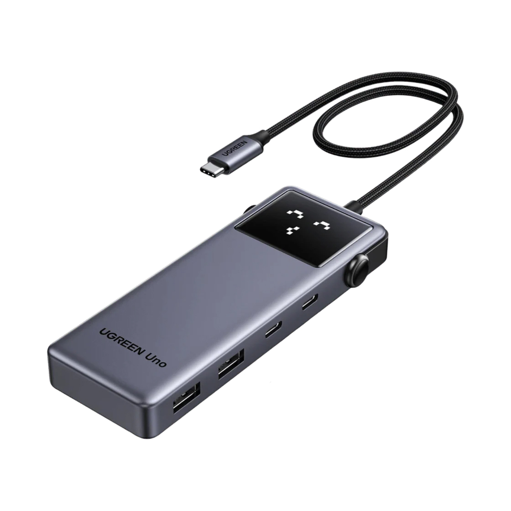 UGREEN HUB 6 in 1 USB-C To 4K@60Hz HDMI+2*USB-A 3.2+2*Type-C+1*Type-C 10 Gbps Series Uno