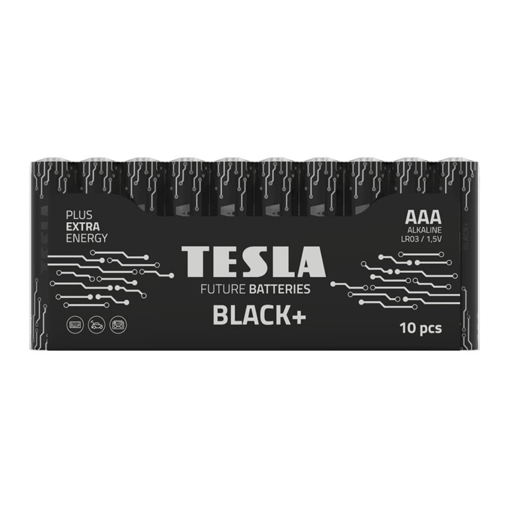 TESLA Baterii AAA LR3 Alkaline 10 buc Pack Shrink