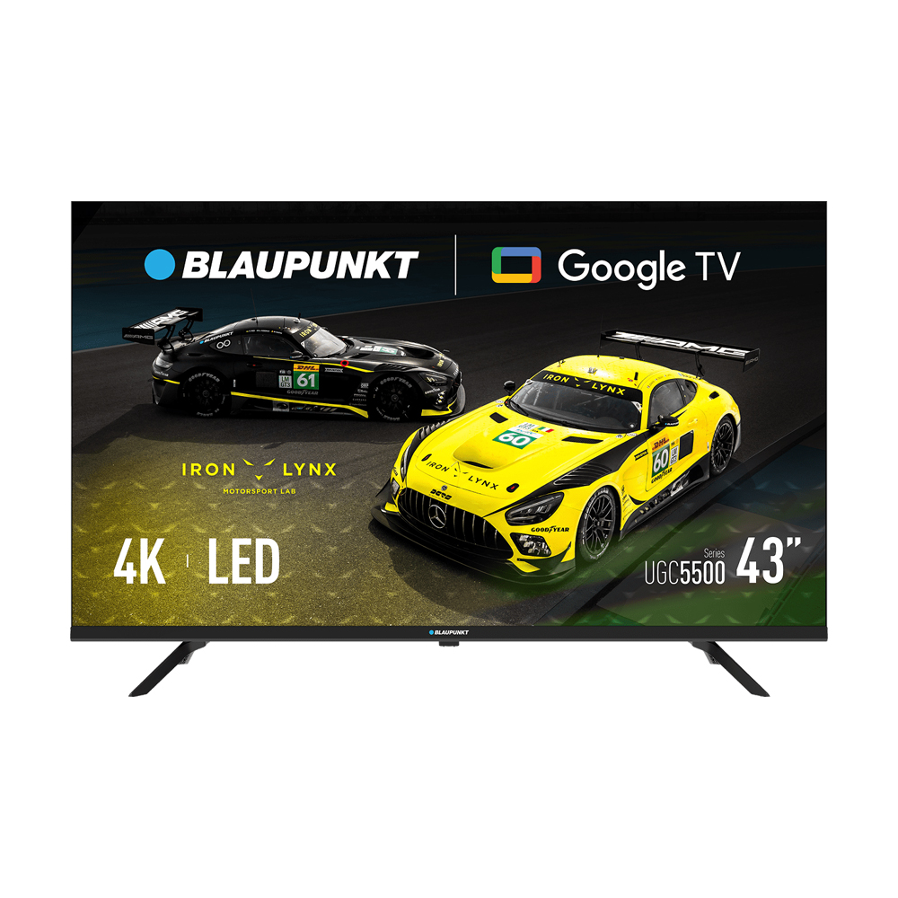 TV Blaupunkt LED 43", 109 cm, 43UGC5500, Smart Google TV, 4K Ultra HD