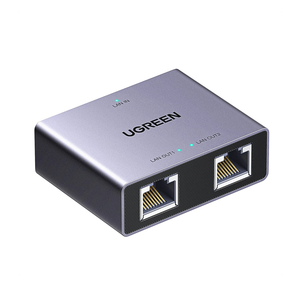 UGREEN Gigabit Ethernet Splitter 1 până la 2