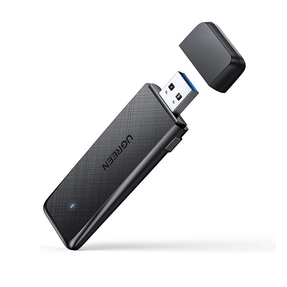 UGREEN Adaptor WiFi USB AC1300 11ac Dual-Band 2.4GHz/400Mbps 5GHz/867Mbps