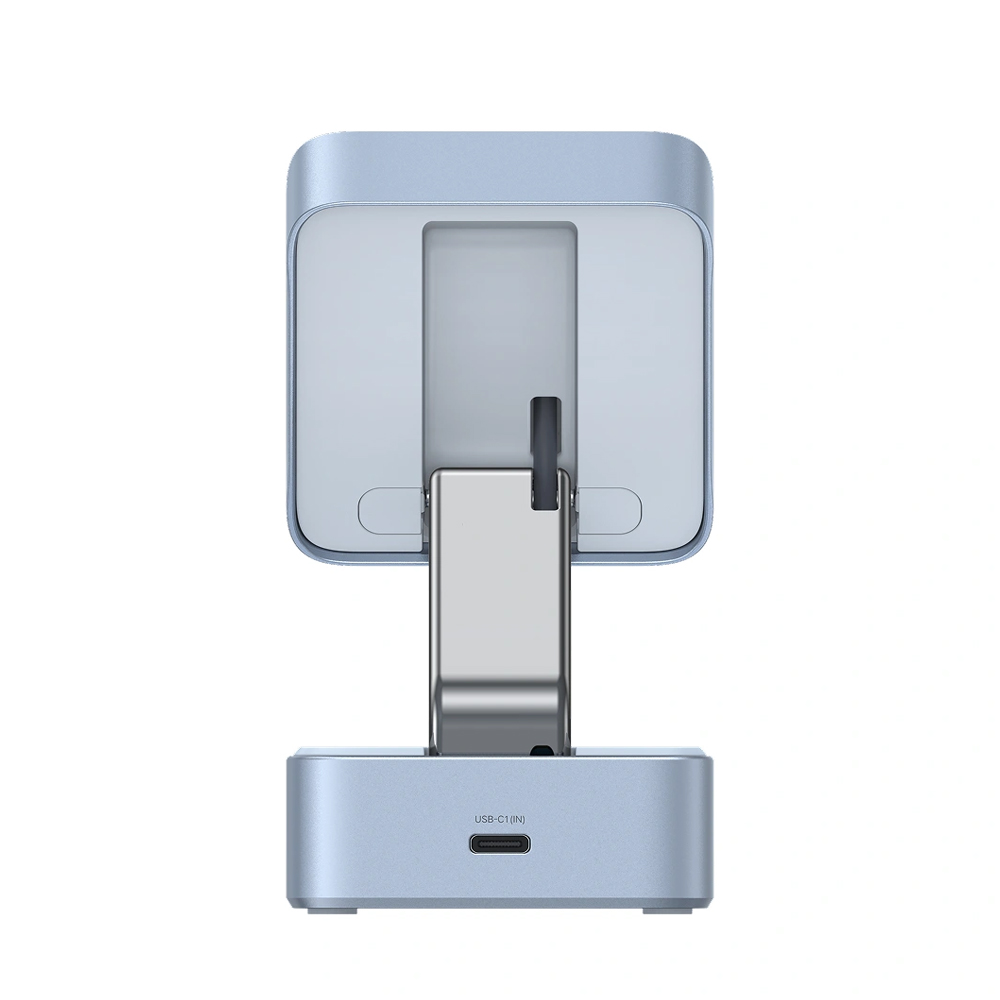 Ugreen magflow 2-in-1 magnetic wireless charger q2 25w, blue Thumbnail 2