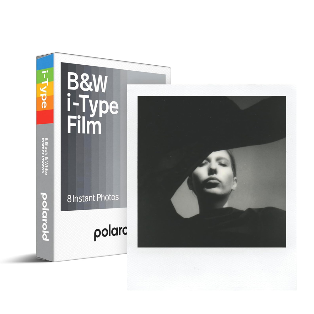 Polaroid B&W i-Type Film pentru Acum seria 8 foi