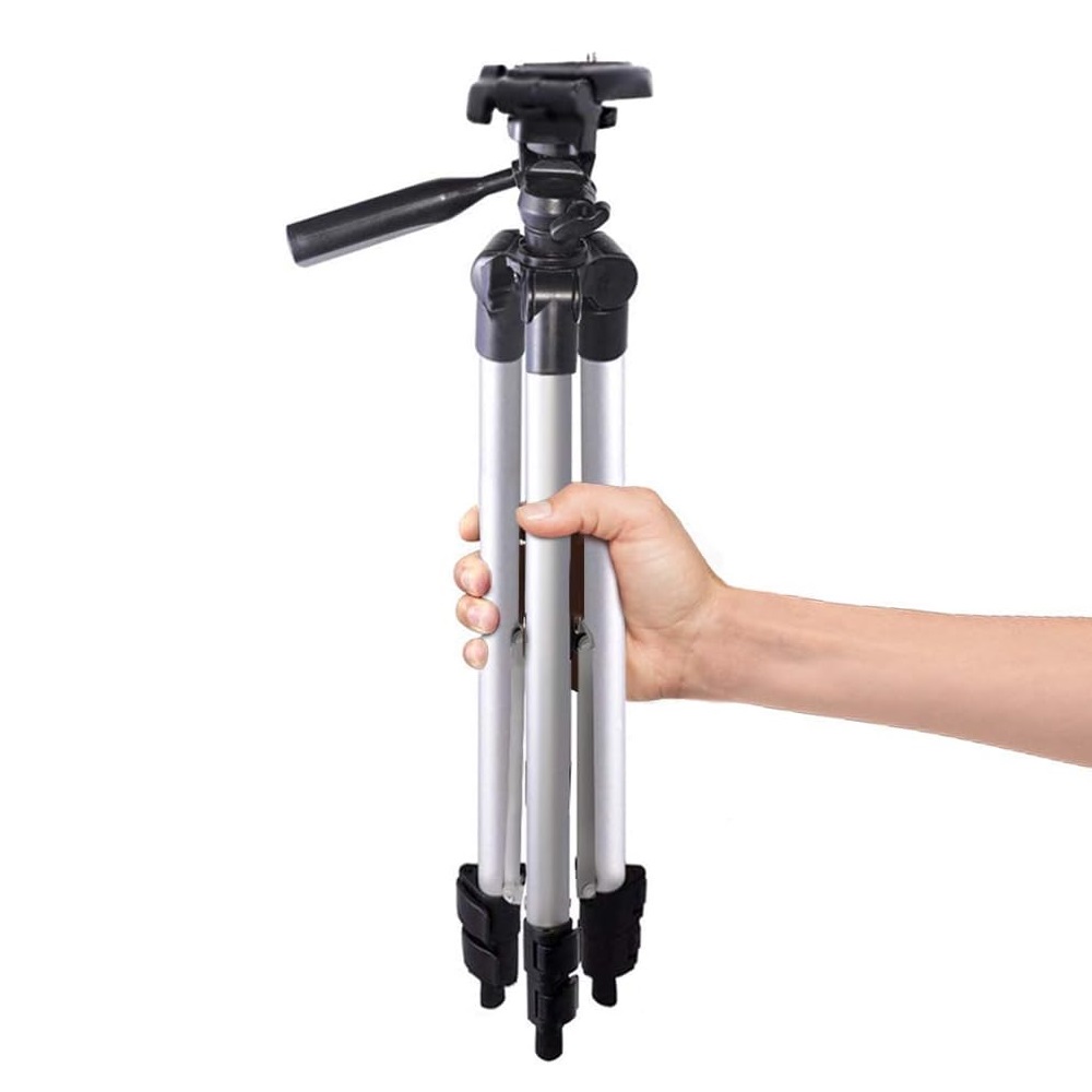 Tripod Photography Aluminum 106cm (Suports Digital Cameras), Negru