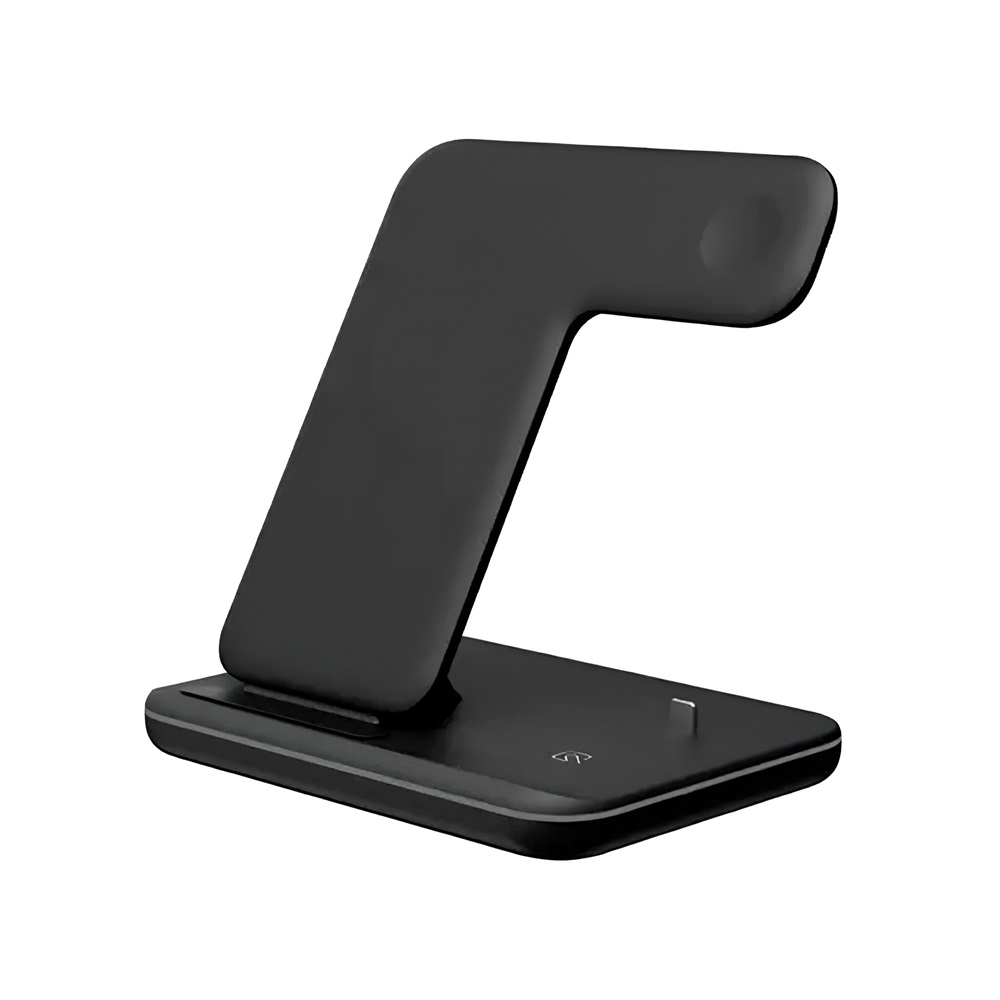 Încărcător wireless 3 in1 10W, negru