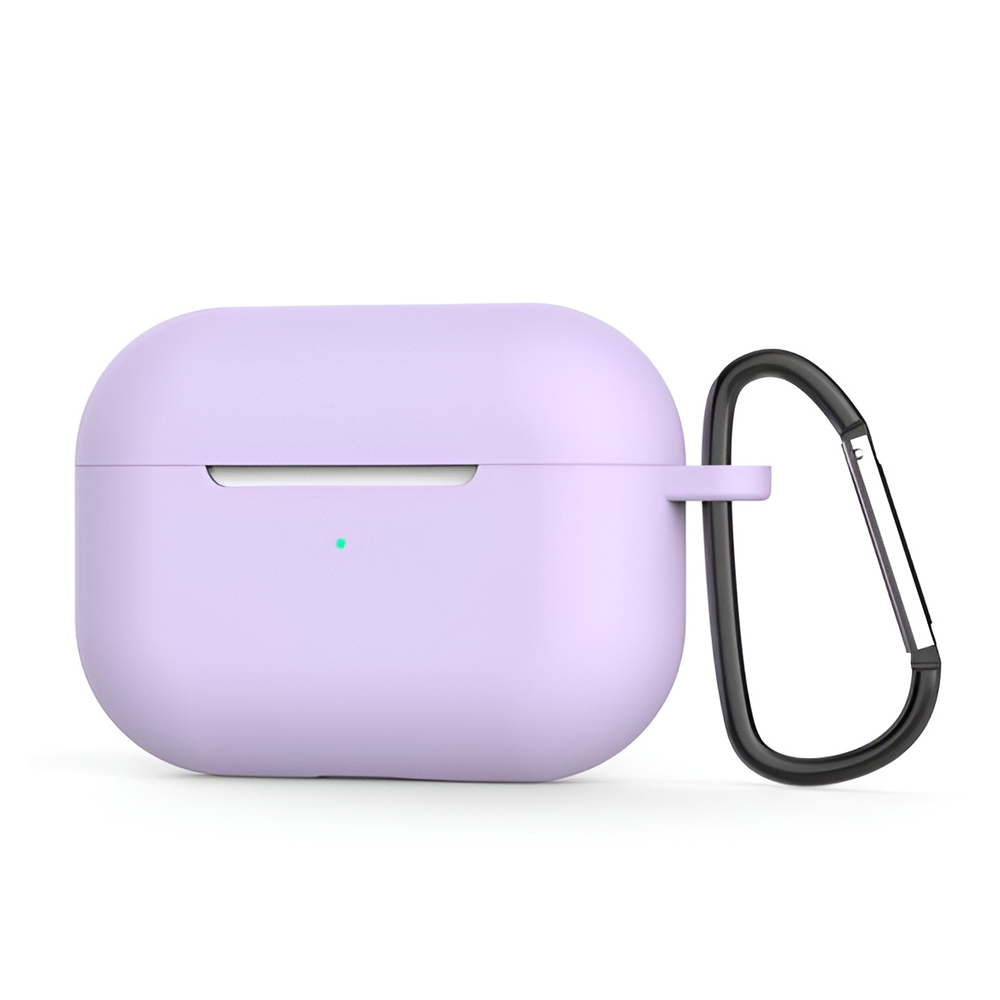 Casca caz Silicon Airpods 3, Liliac
