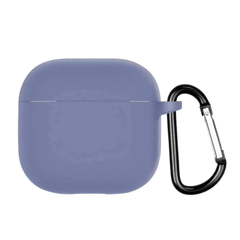 Casca caz Silicon Airpods 4, Lavander Gray