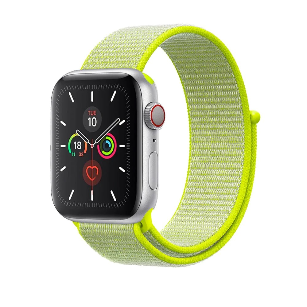 Apple Watch Nylon Loop Strap 4244/445mm Neon Green