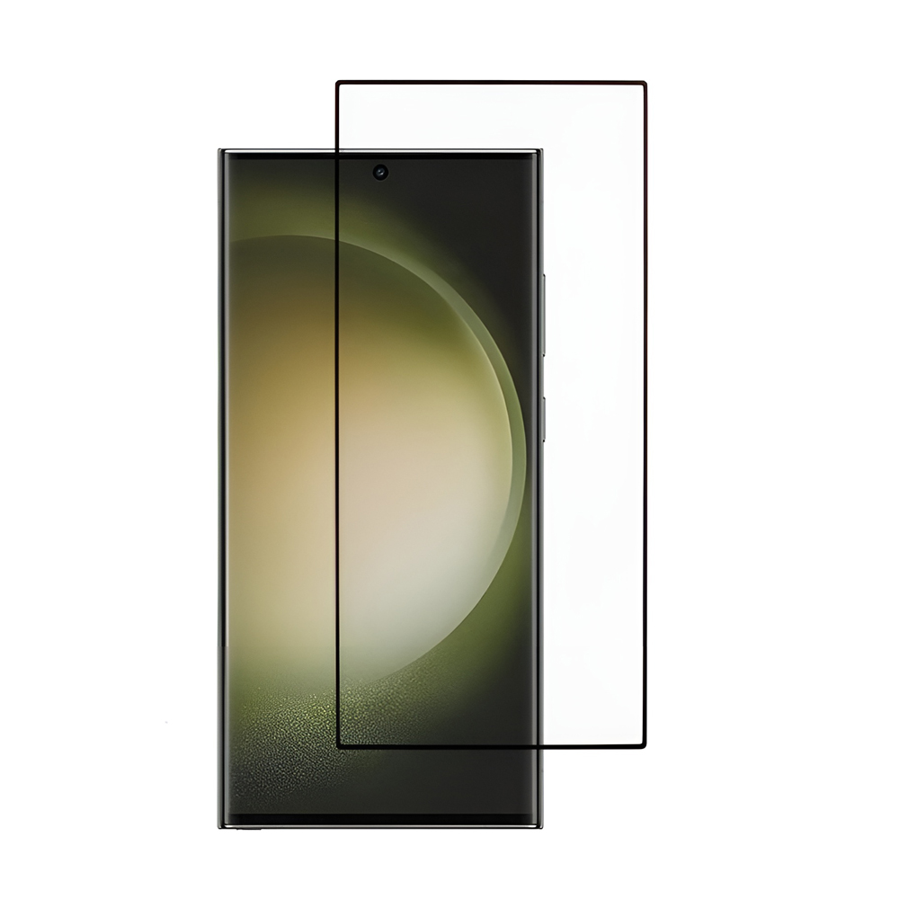BIVA Tempered Glass 5D Samsung S24 Ultra, Black(1pcs)