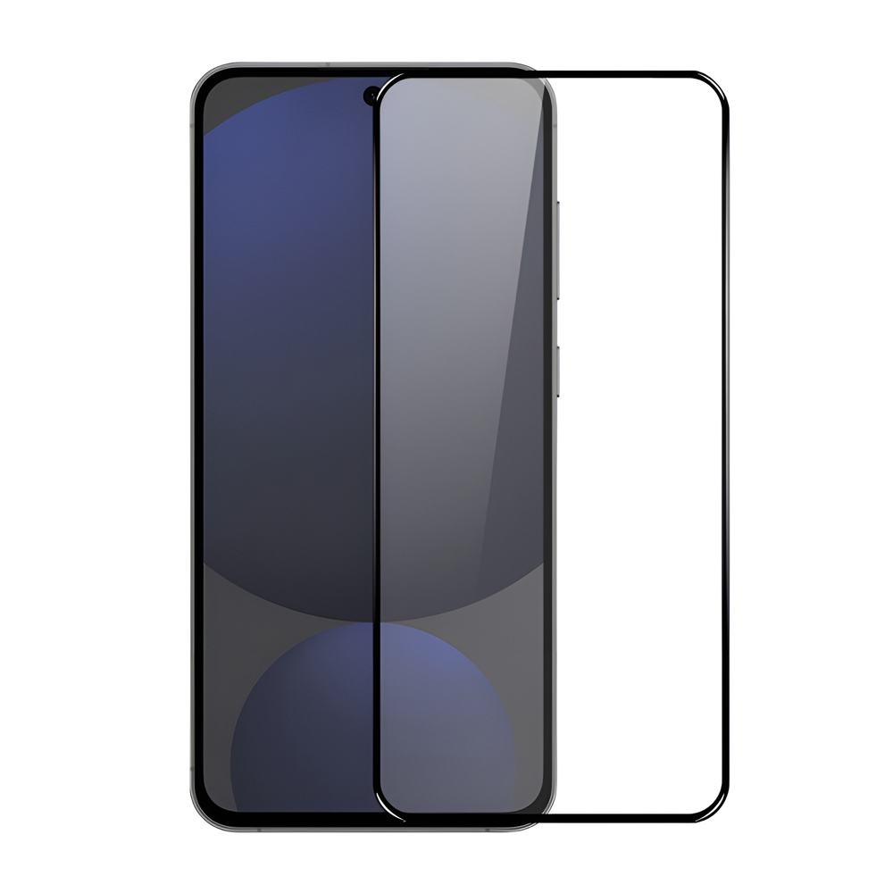 BIVA Tempered Glass 5D Samsung S25, Black(1pcs)