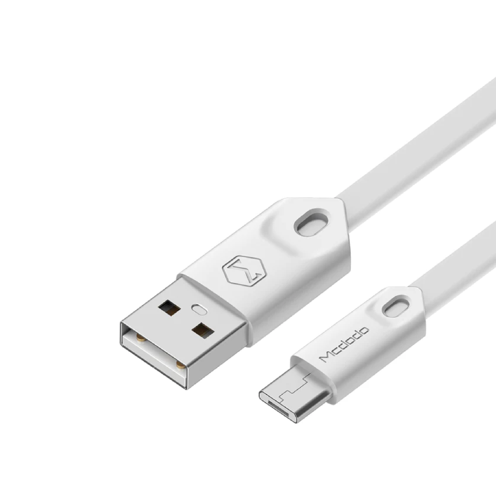 Mcdodo Cable Seria USB-A la Micro 1m, alb