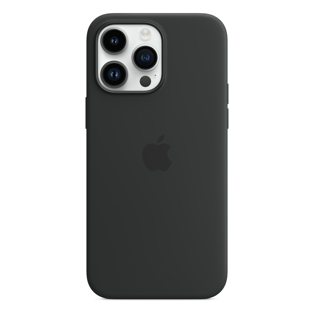 Caz Original Silicon cu MagSafe pentru iPhone 14 Pro Max, Midnight