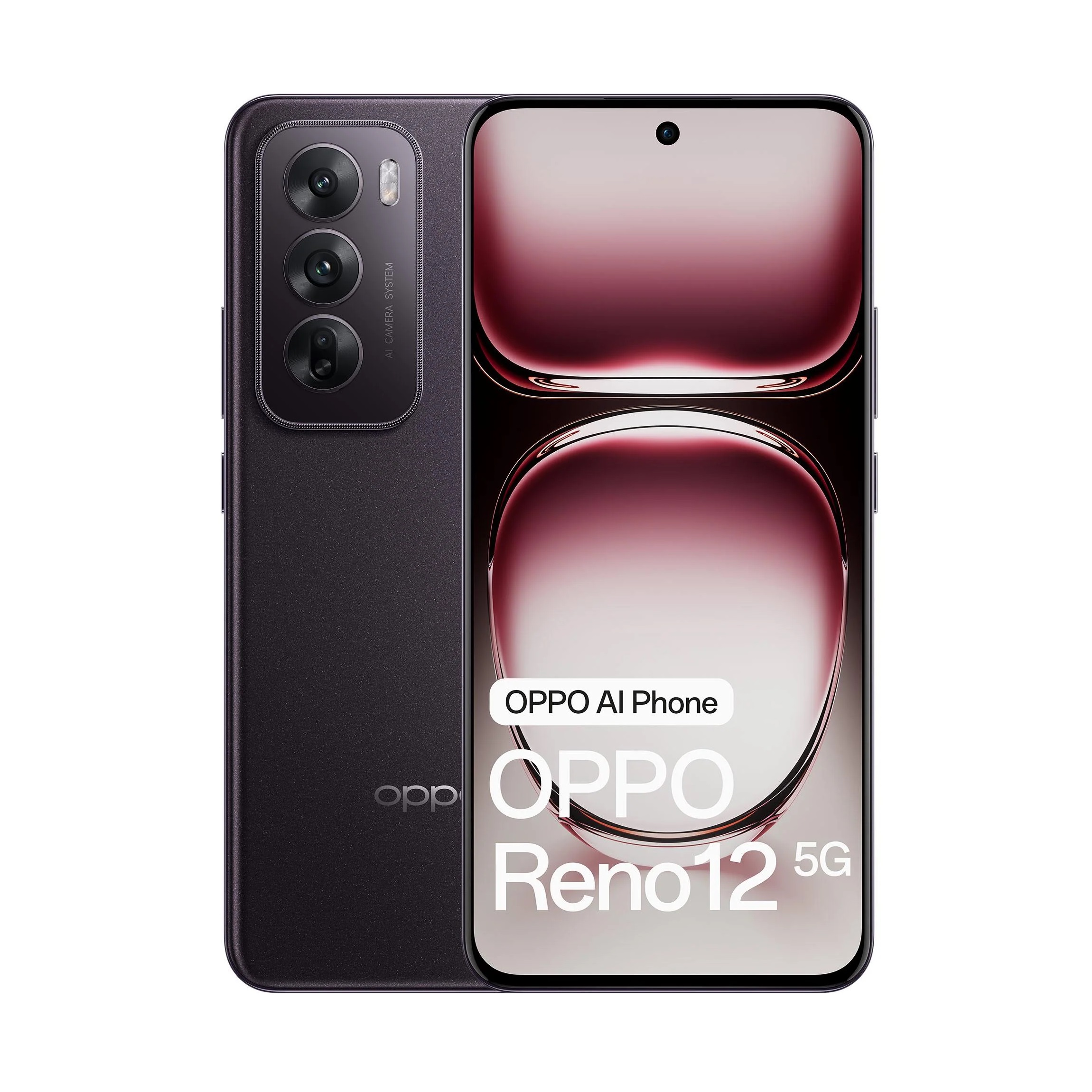 OPPO Reno 12 5G 12/256GB Maro-Negru
