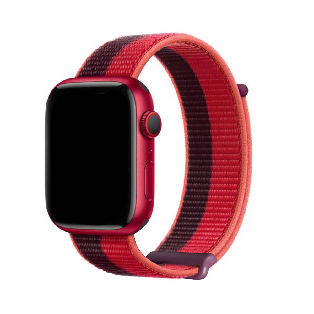 DAX DUIS Apple Watch Strap Sport Version 42MM/44MM/45MM, Cherry Red