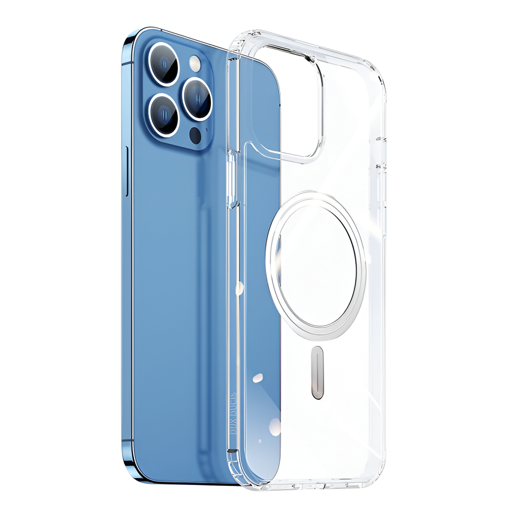 DUX DUIS Caz TPU pentru iPhone 14 Pro Clin cu MagSafe, Clear