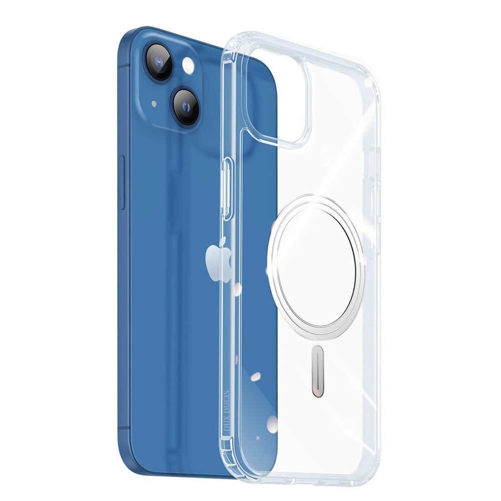 DUX DUIS Case TPU pentru iPhone 15 Plus/ iPhone 14 Plus Clin cu MagSafe, Clear
