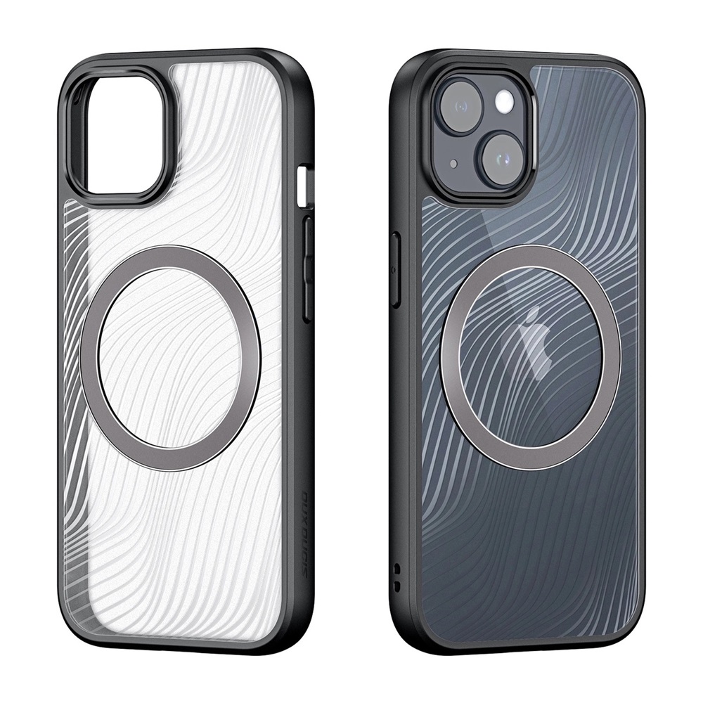 DUX DUIS Case iPhone 15 Plus AIMO cu MagSafe, Black