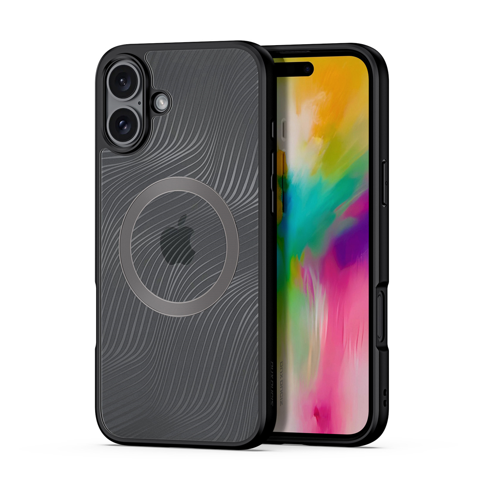 DAX DUIS Case iPhone 16 AIMO with MagSafe, Black