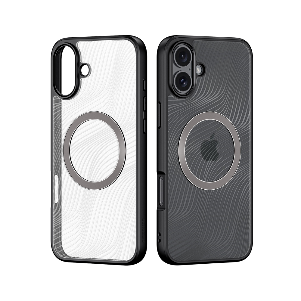 DUX DUIS Case iPhone 16 Plus AIMO cu MagSafe, Black