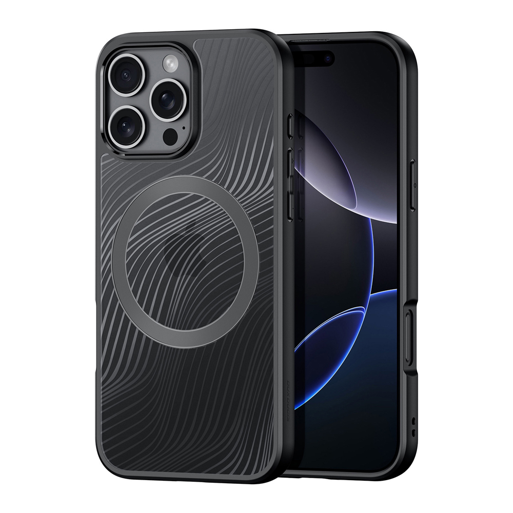 DUX DUIS Case iPhone 16 Pro Max AIMO with MagSafe, Black