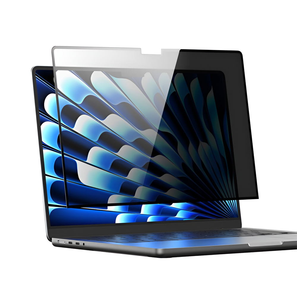 DUX DUIS MacBook Air 13,6 (2022/2024/2025) Protector de ecran de confidențialitate LENO, negru