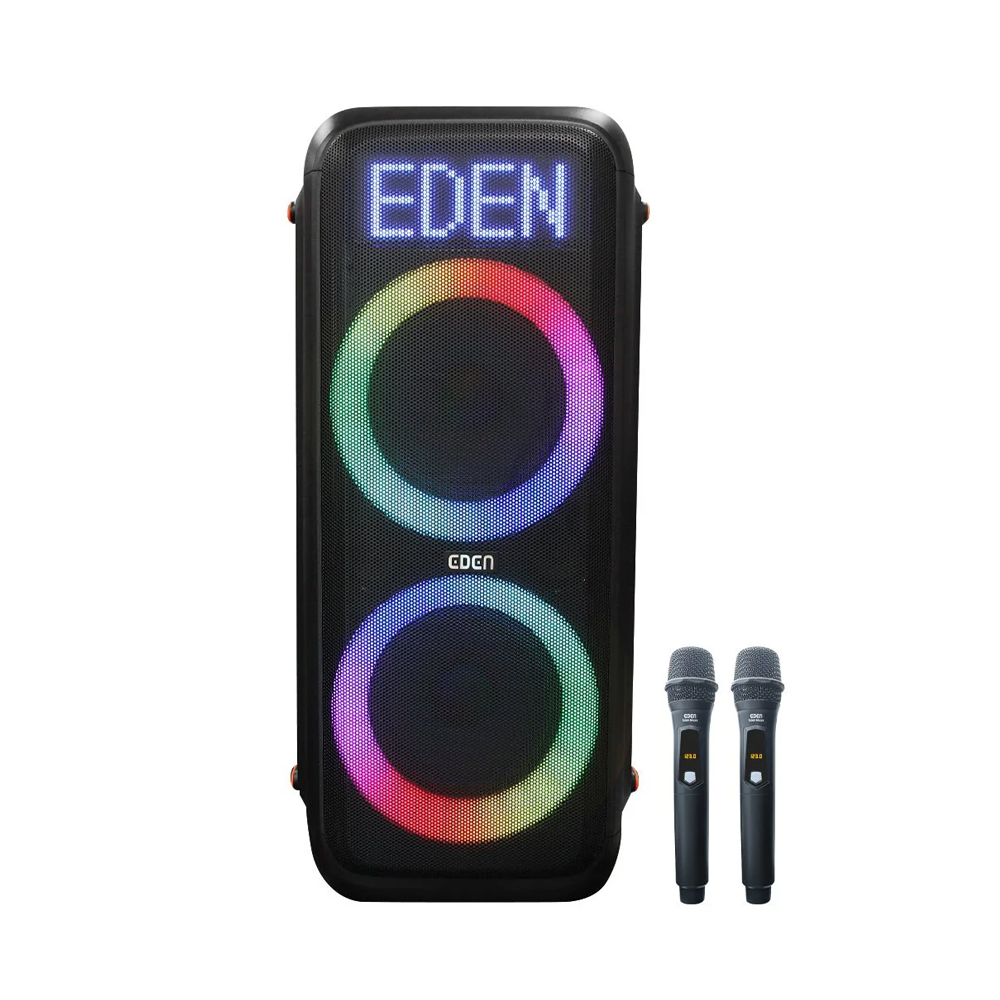 ED-851 cu 2 Mic 2.4GHz,120W, Waterpfoof (IPX4), Black