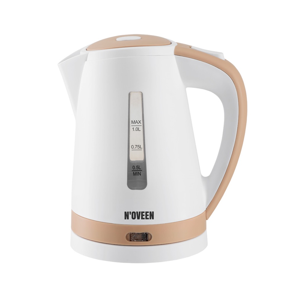 NOVEEN Electric Kettle EK1202, 2200W, 1L Brown