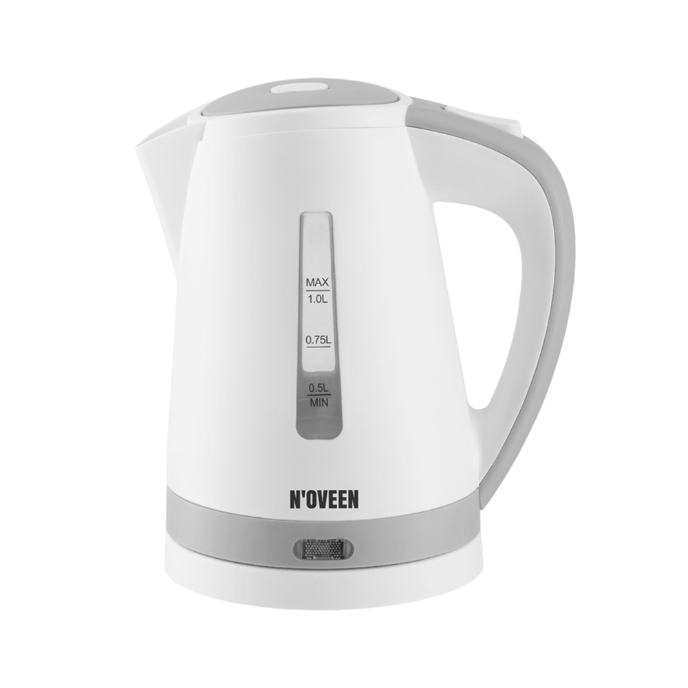 NOVEEN Electric Kettle EK1201, 2200W, 1L Grey