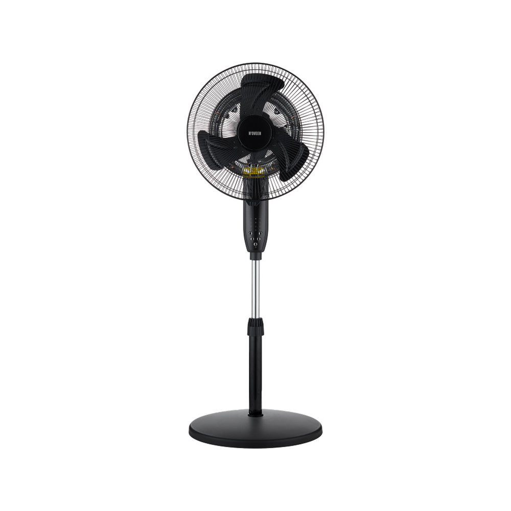NOVEEN Standing Fan F740 2in1 cu funcție de încălzire Smart Tuya 16"/40cm, Negru