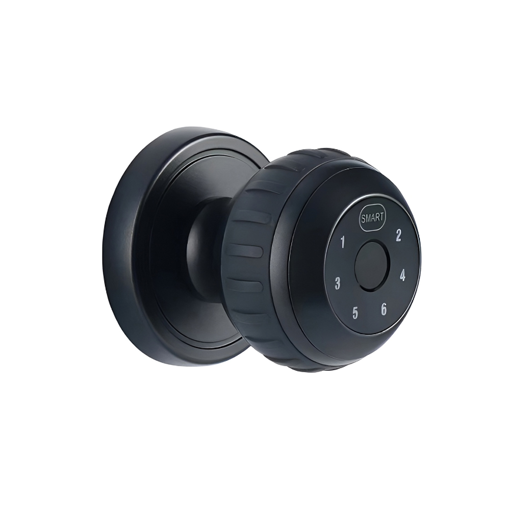 Smart Lock cu Amprenta Interioara, Parola. Tuya APP G530, negru