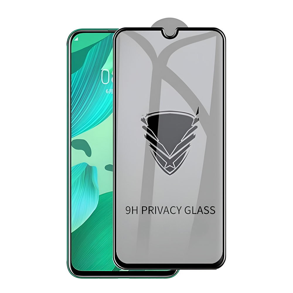 GA Tempered Glass Privacy for Xiaomi Redmi 14C, Black (10pcs)