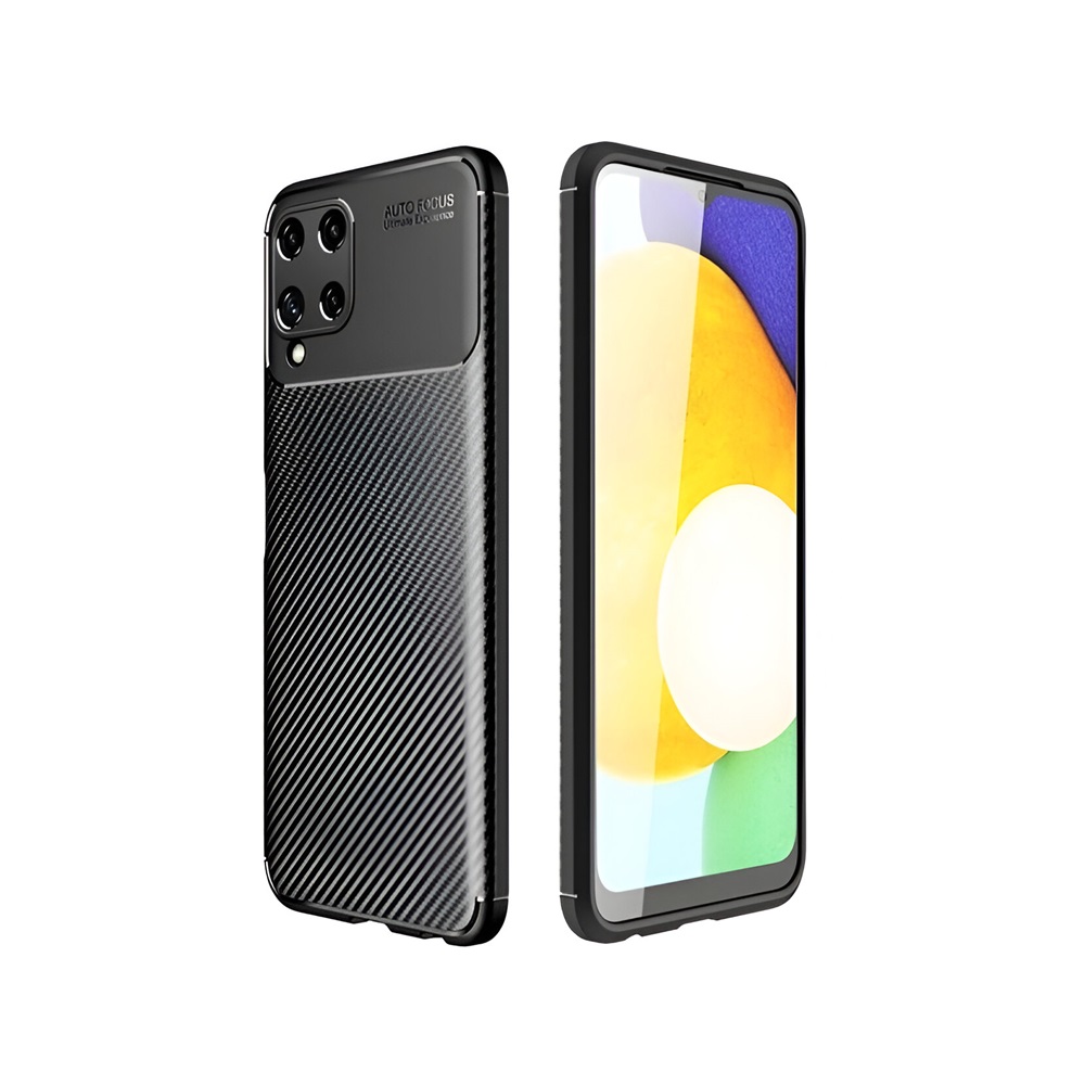 Casca caz Carbon Samsung A22/M32, negru