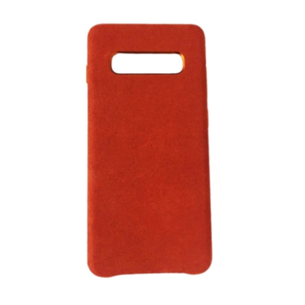 Helmet Case Alcantara V2 Samsung S10E, Red