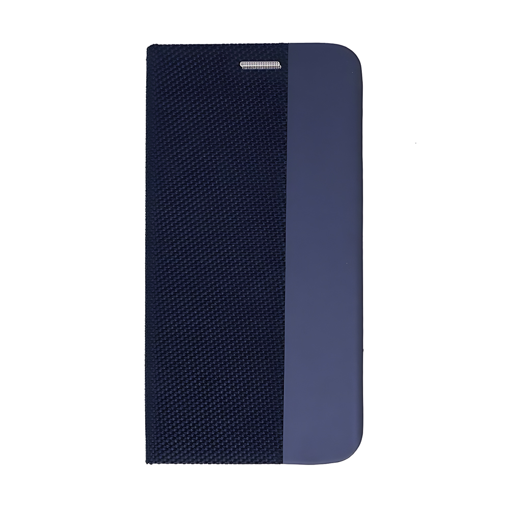 Casca caz Shell Flip Nylon Oppo A9 (2020), albastru