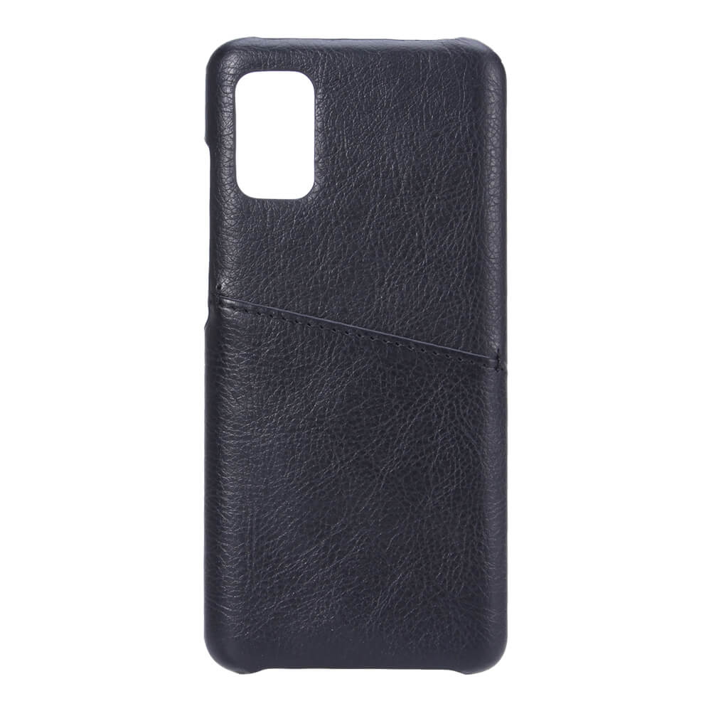 Casca cu piele de buzunar Samsung A41, negru
