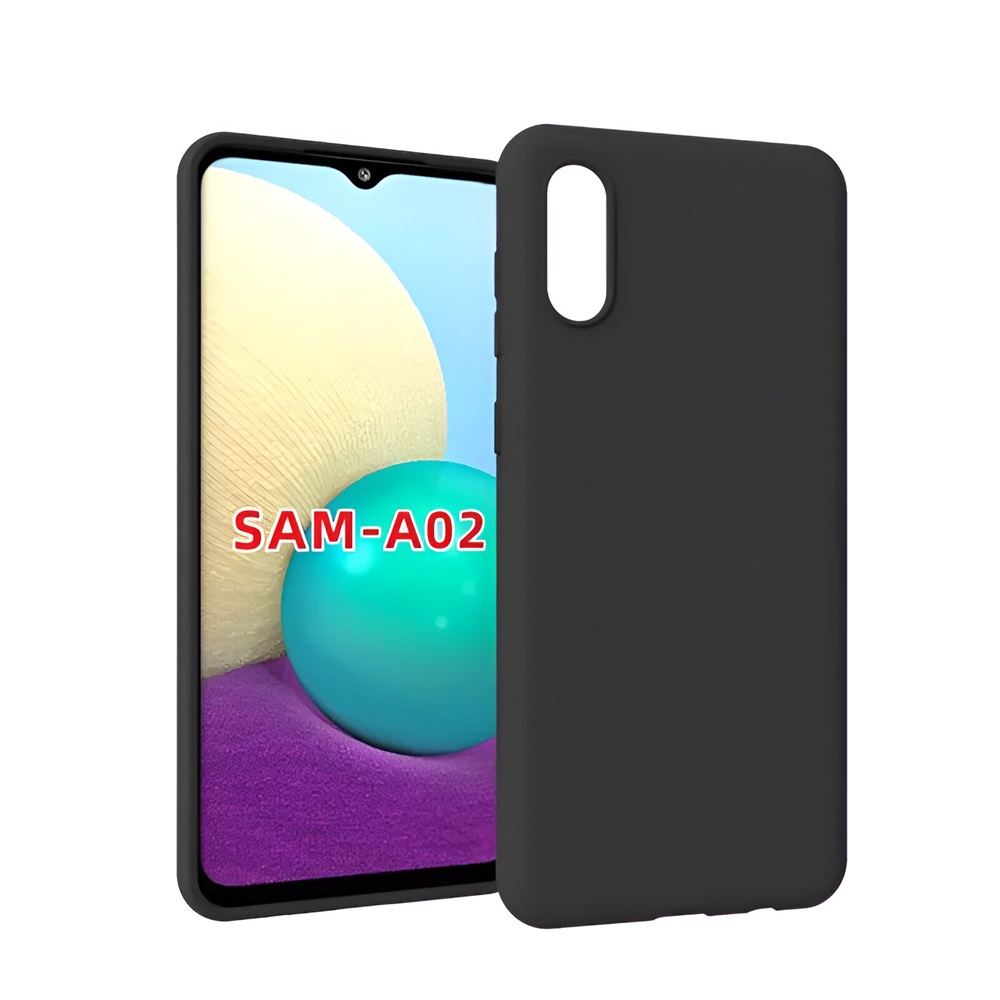 Casca caz lichid Silicon Samsung A02, negru