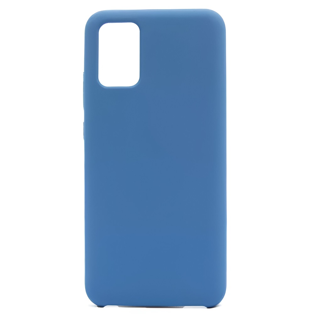 Casca caz Silicon lichid Samsung A02, Denim Blue