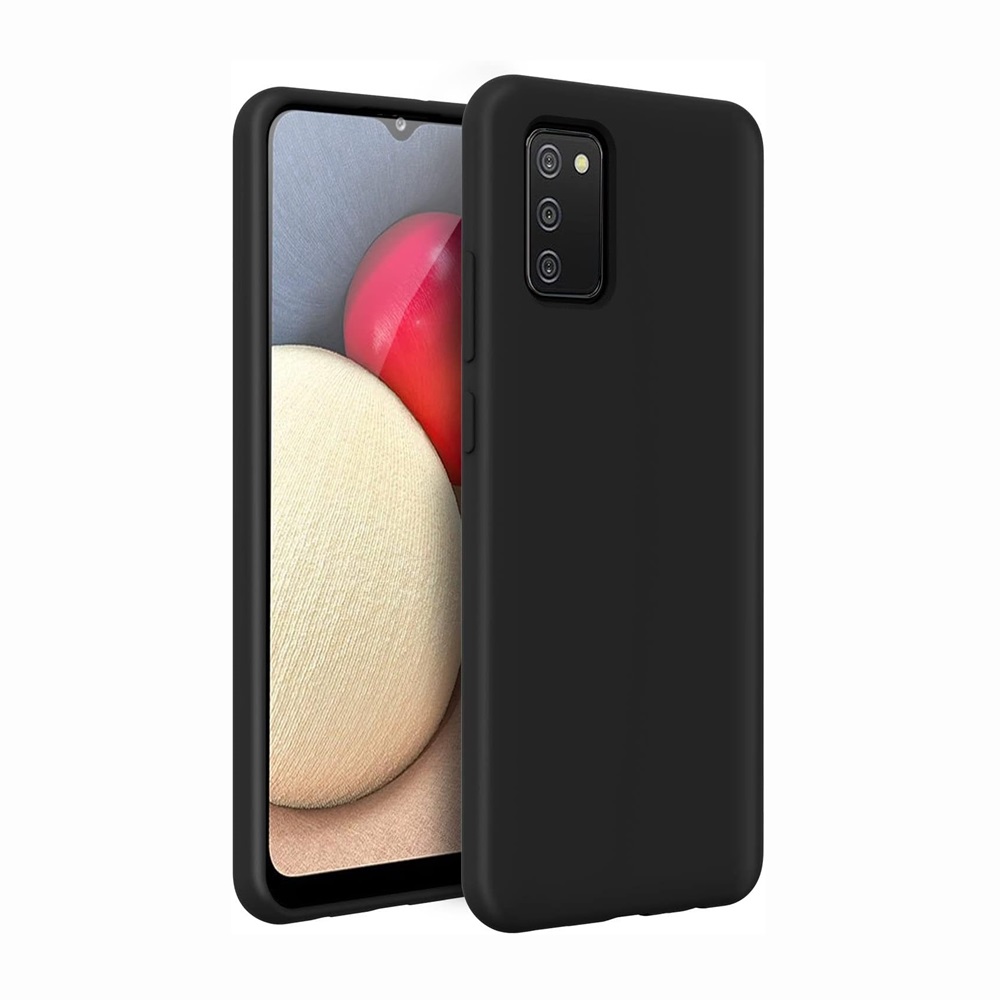Casca caz lichid Silicon Samsung A02S, negru