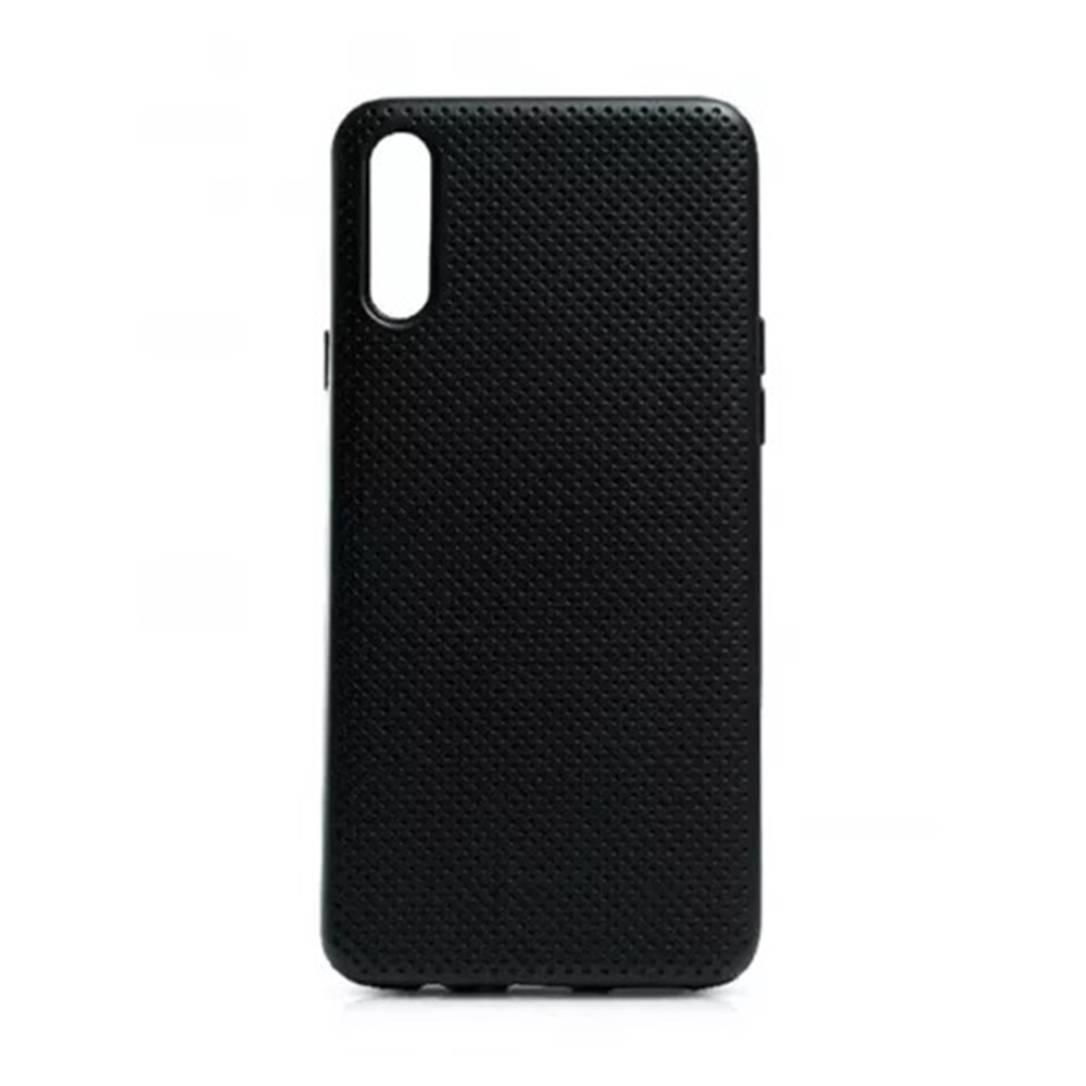 Casca caz Silicon lichid Grid Samsung A50S, negru