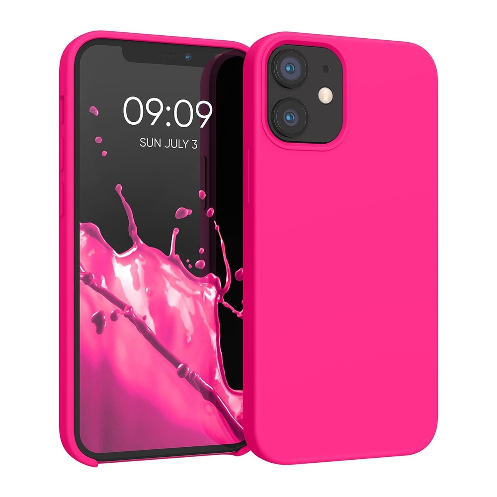 Casca TPU Electric Flex iPhone 12 Mini, roz