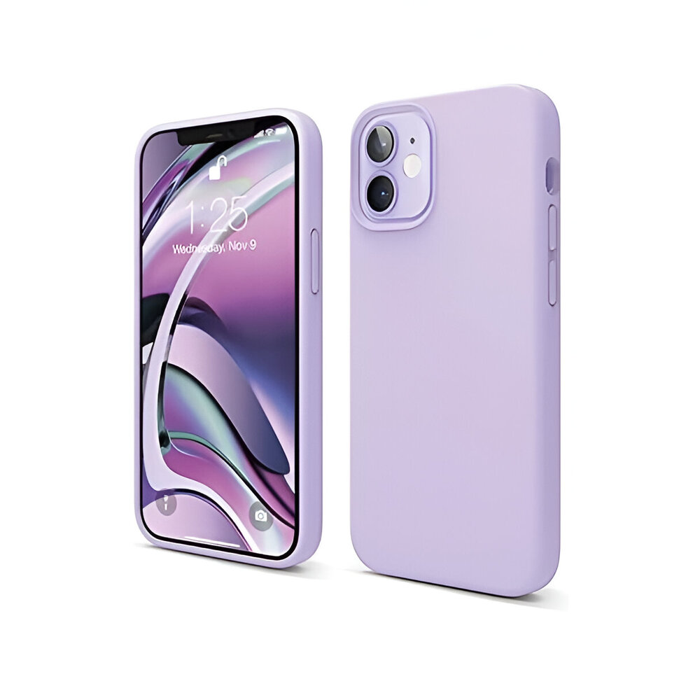 Casca caz TPU Elektro Flex iPhone 12 Mini, violet