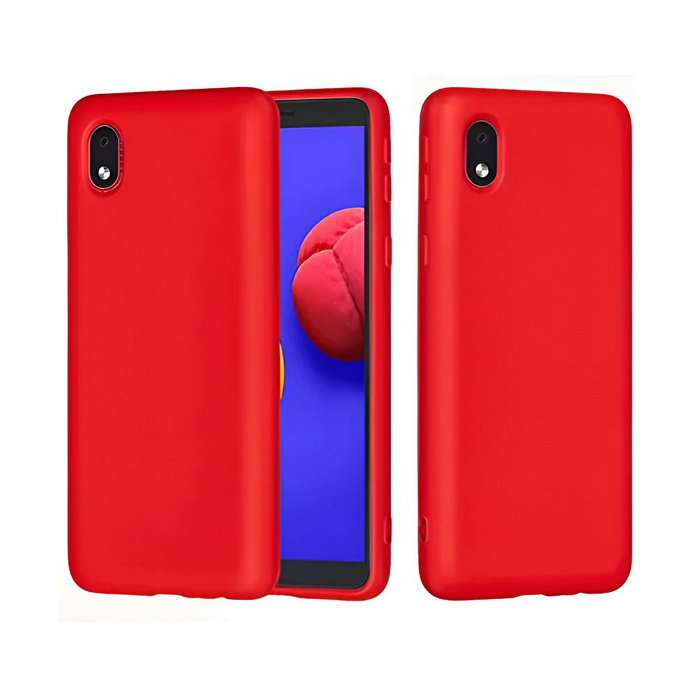 Casca Cazul TPU Nylon Samsung A01 Core, Red
