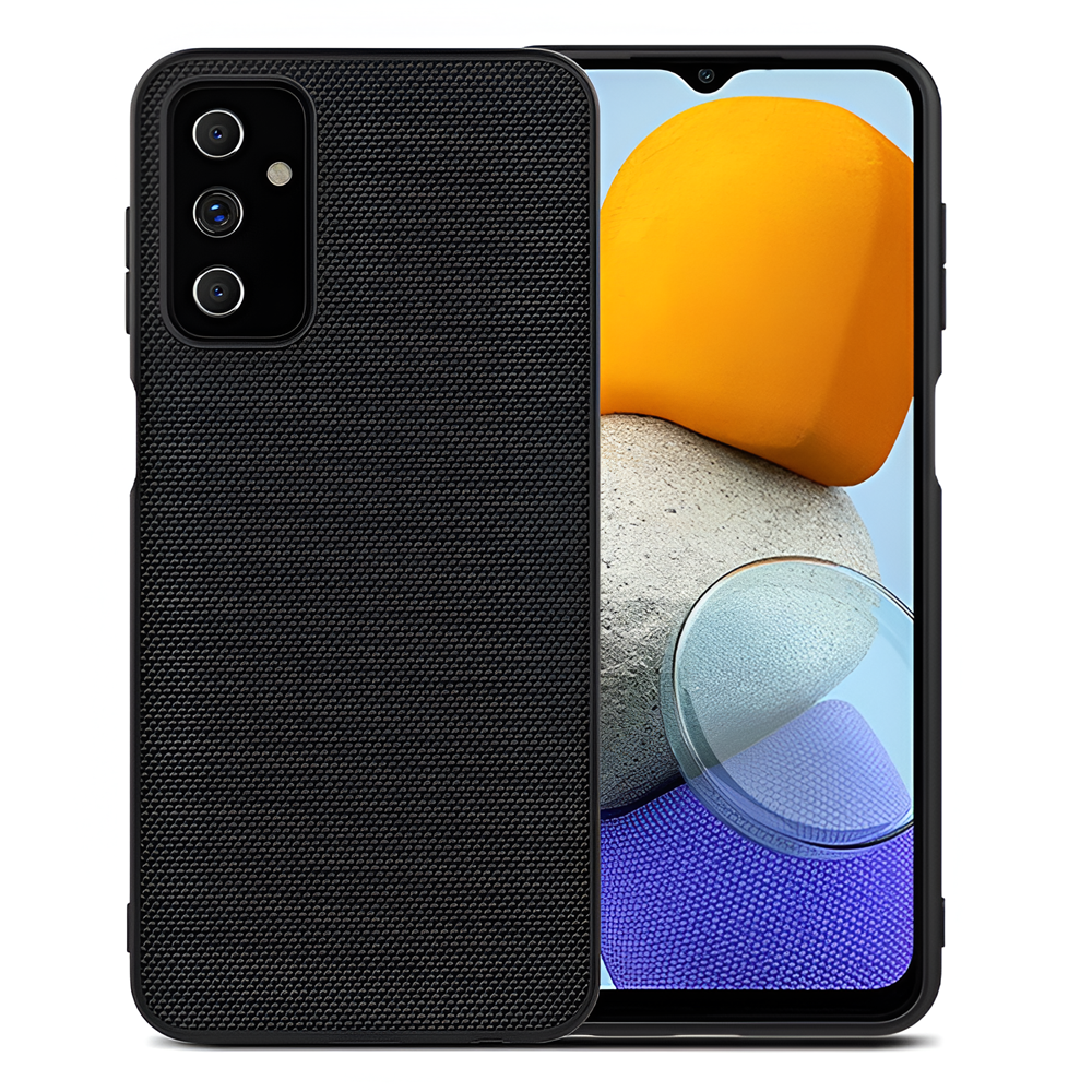 Casca Cazul TPU Nylon Samsung A41, Negru