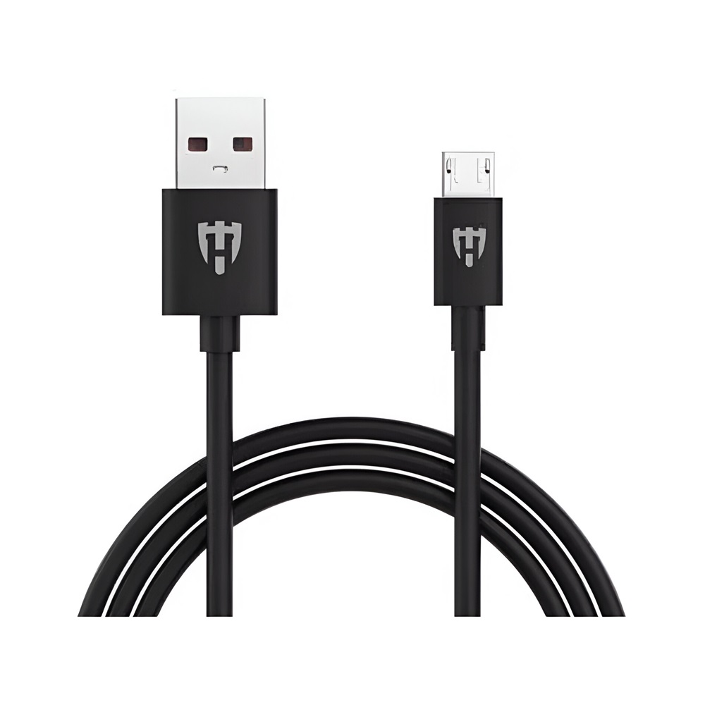 Casca Cable USB la Micro-USB Basic 2.1A 1m, negru