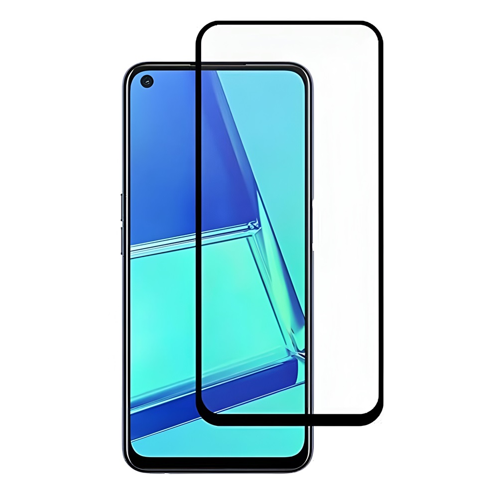 Casca Diamond Glass 4D OPPO A72, negru