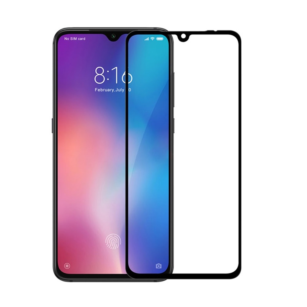 Casca Diamond Glass 4D Xiaomi MI 9 Lite, Negru