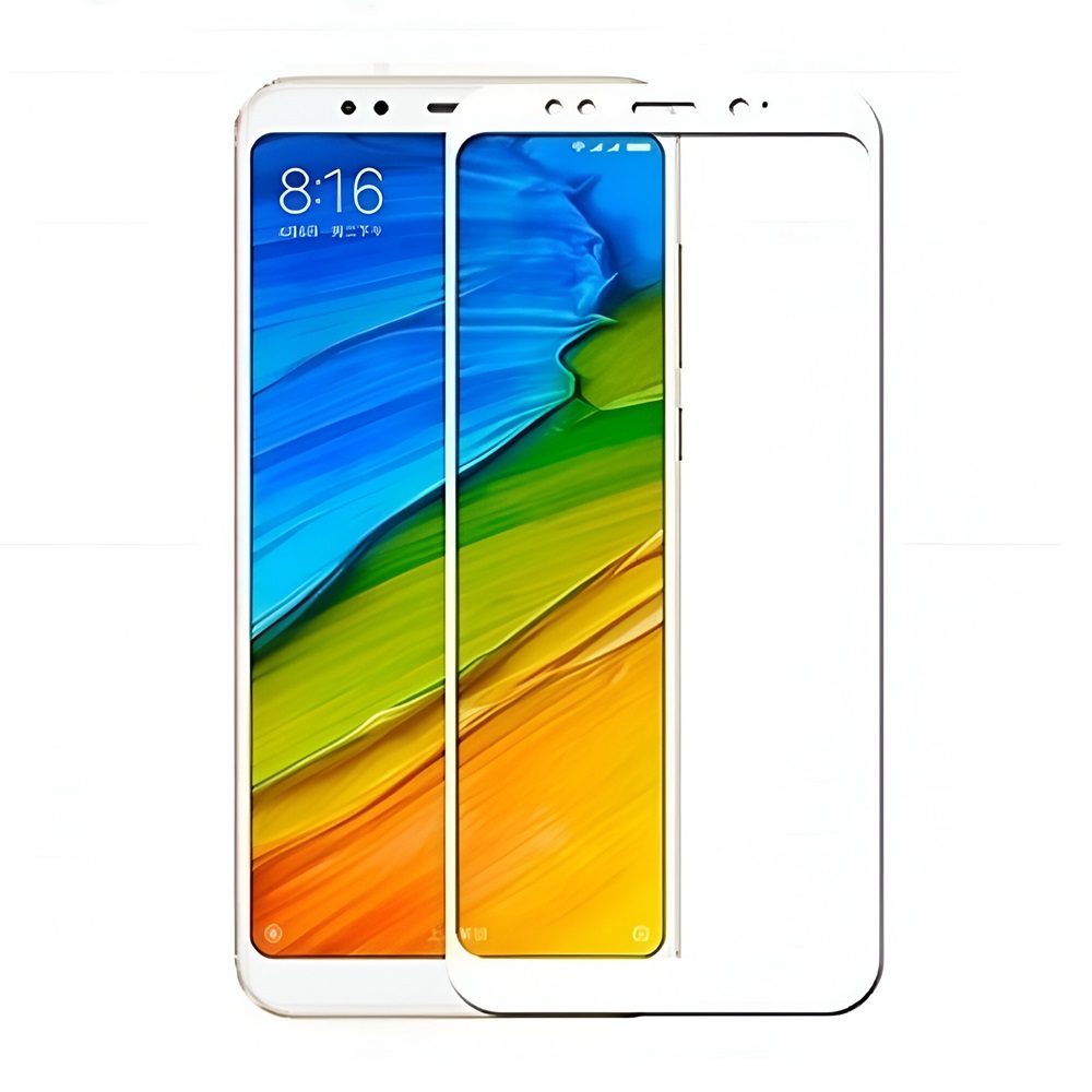 Casca Diamond Glass 4D Xiaomi MI A2 (MI 6X), alb