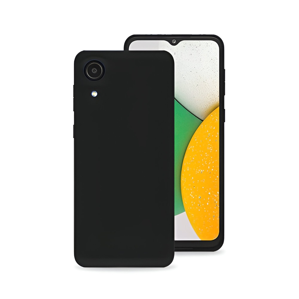 Casca caz Silicon lichid Samsung A03 Core, negru